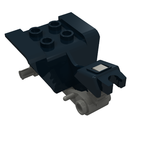 Vehicle Body, Tricycle Body Top with Dark Gray Chassis