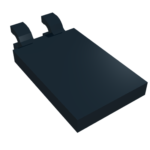 Tile Special 2 x 3 with 2 Clips [Thick U Clips]