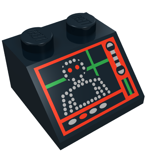 Slope 45° 2 x 2 with Spyrius Droid Image Print