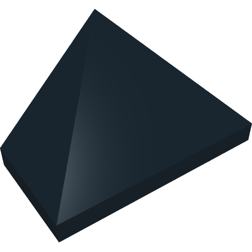 Slope 45° 2 x 1 Triple with Hollow Underside