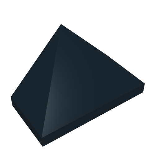 Slope 45° 2 x 1 Triple Smooth