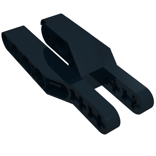 Technic Beam 3 x 7 x 2 Fork 3 Fingers