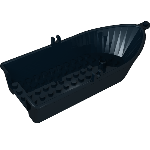 Boat / Rowing Boat 18 x 8 x 2 1/3 with Oarlocks