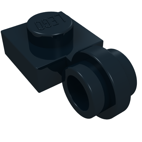 Plate Special 1 x 1 with Clip Light, Bar Hole [Thin Ring]