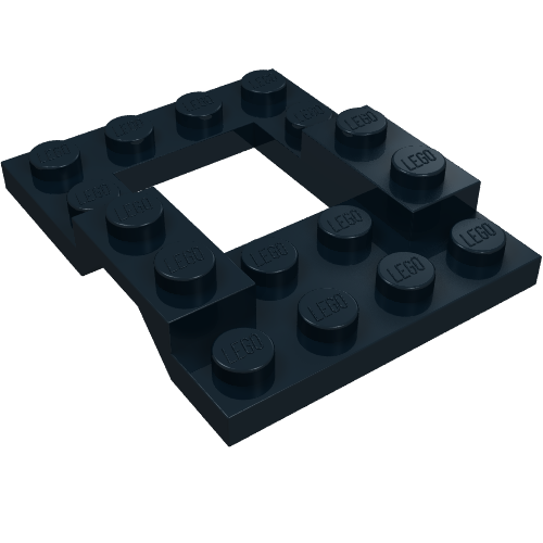 Vehicle Base 4 x 5 with Wheel Arches, 2 x 2 Opening