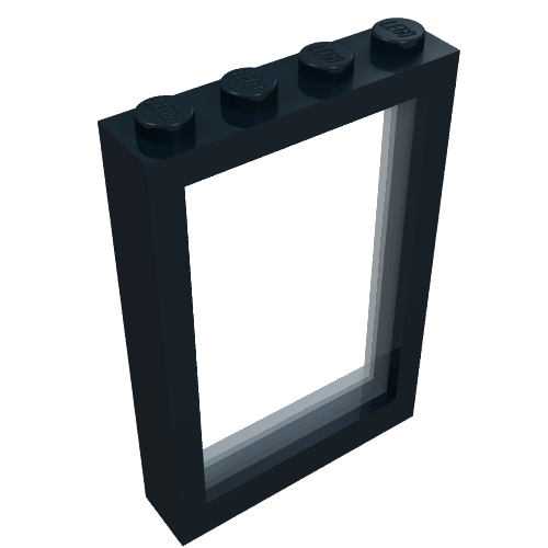 Window 1 x 4 x 5 with Fixed Glass