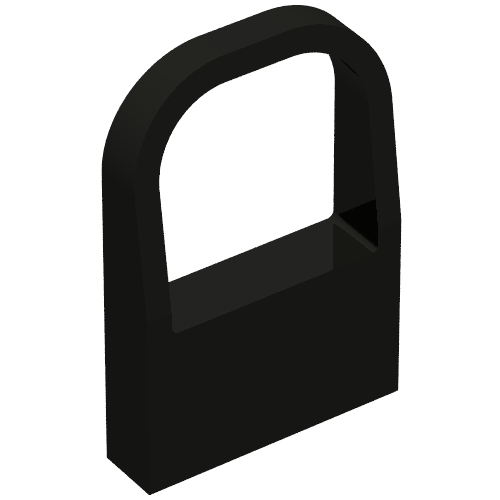 Windowscreen 1 x 4 x 5 Curved Top