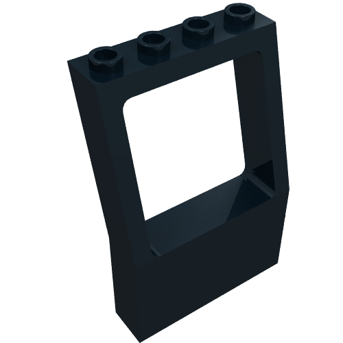 Fabuland, Window 2 x 4 x 5 with Square Top