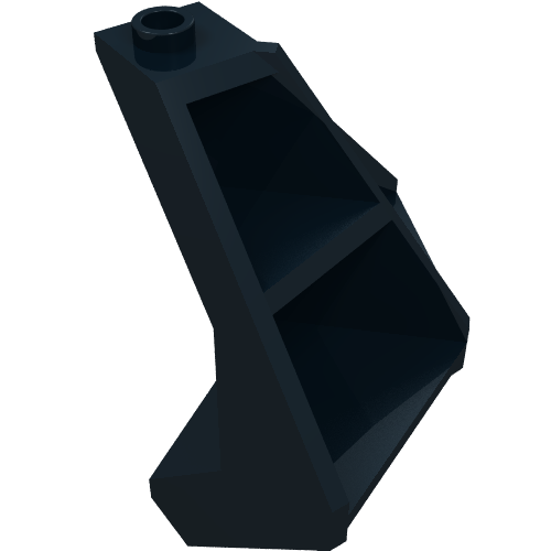 Panel 4 x 4 x 6 Corner Convex Ribbed