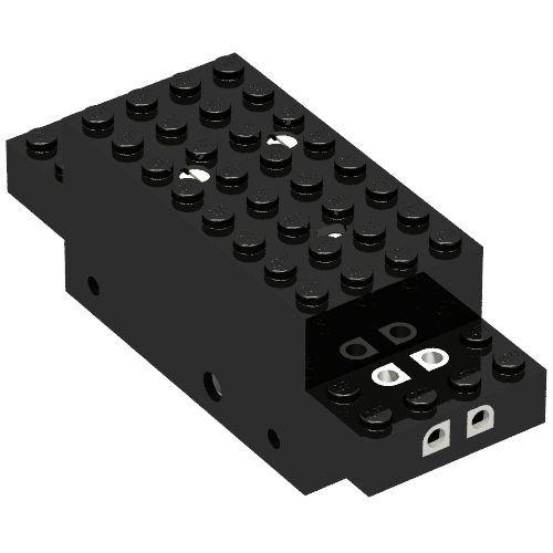 Motor, Train, 4.5V 12 x 4 x 3 1/3 Type II