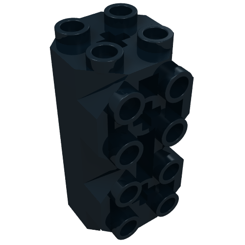 Brick Special Octagonal 2 x 2 x 3 1/3 with Side Studs