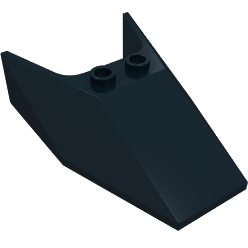 Windscreen 6 x 4 x 1 1/3 with Hollow Studs