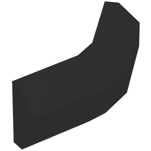 Technic Rubber Bumper Angled 2 x 2 - 2 x 2