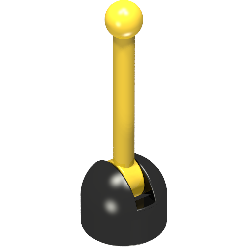 Lever Small Base with Yellow Lever