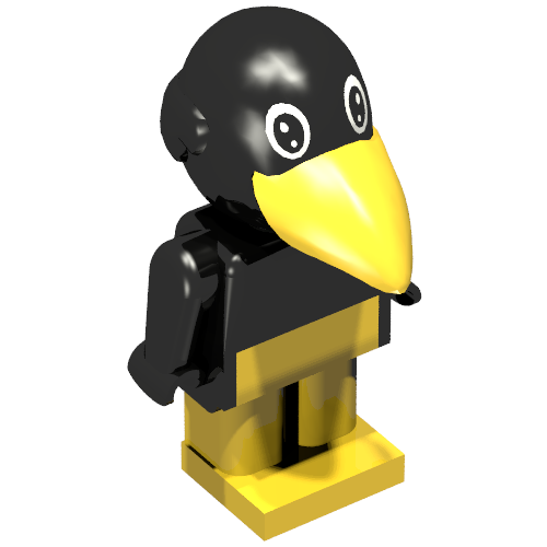 Fabuland Figure Crow 2