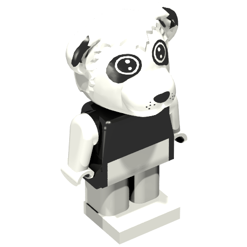 Fabuland Figure Panda 1