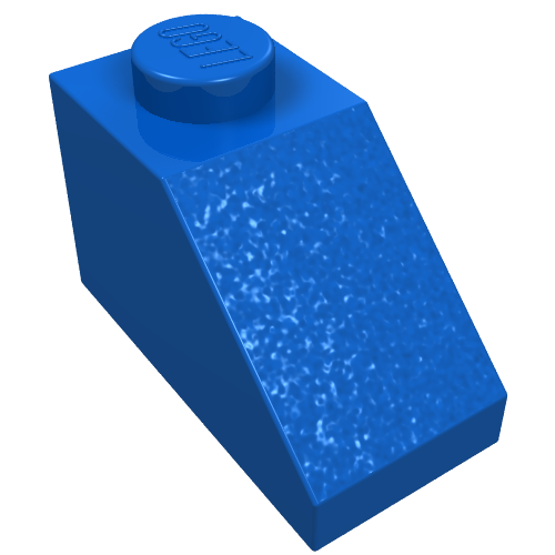 Slope 45° 2 x 1 without Bottom Pin