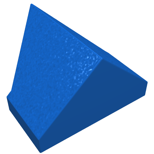 Slope 45° 2 x 1 Double / Inverted with Bottom Tube