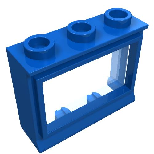 Window 1 x 3 x 2 Classic with Short Sill [Complete]