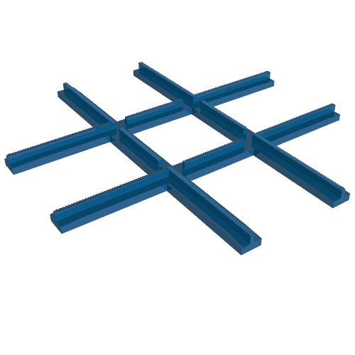 Vehicle Track, Train, 4.5V Crossing