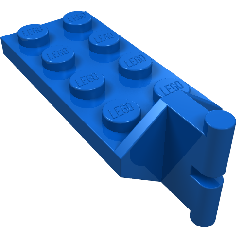 Hinge Plate 2 x 4 with Articulated Joint - Male