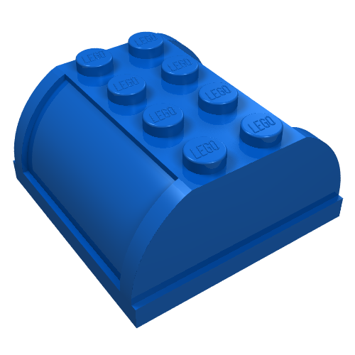 Fabuland Mailbox 4 x 4 x 2 Top