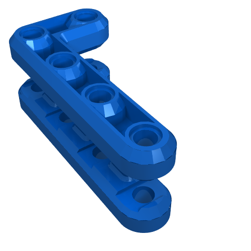 Technic Beam 3 x 7 L-Shape Double
