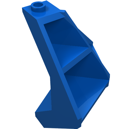 Panel 4 x 4 x 6 Corner Convex Ribbed