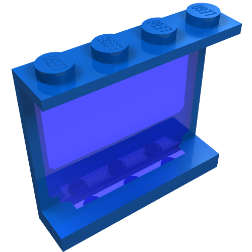 Panel 1 x 4 x 3 with Fixed Glass