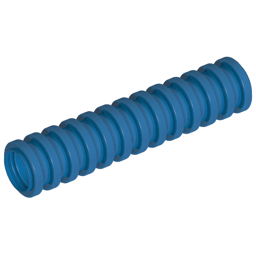 Hose, Ribbed 7mm D. 4L / 3.2cm