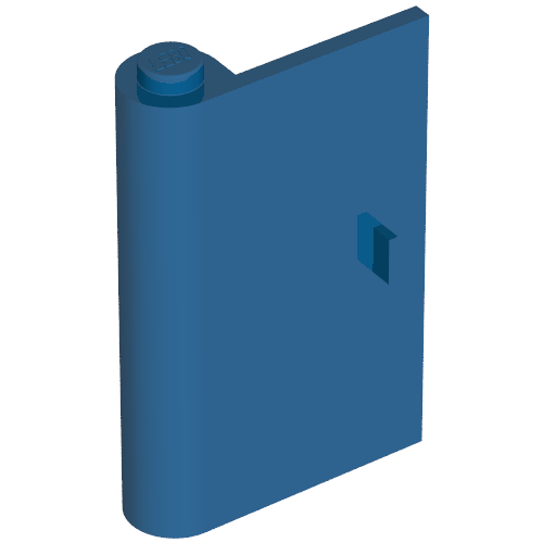 Door 1 x 3 x 4 Left with Thin Handle