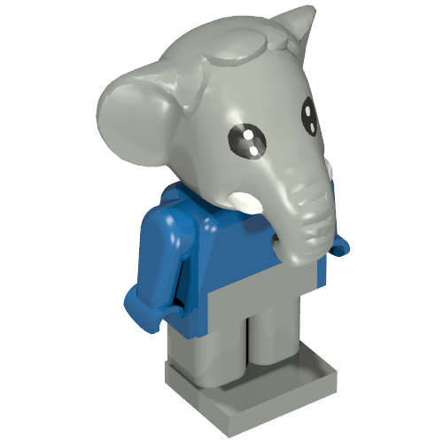 Fabuland Figure, Ernie Elephant