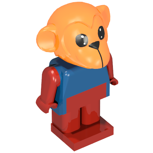 Fabuland Figure Monkey 7