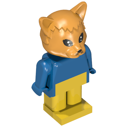 Fabuland Figure Cat 5