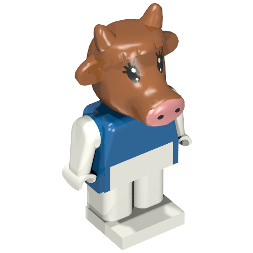 Fabuland Figure Cow [Clover/Clara]