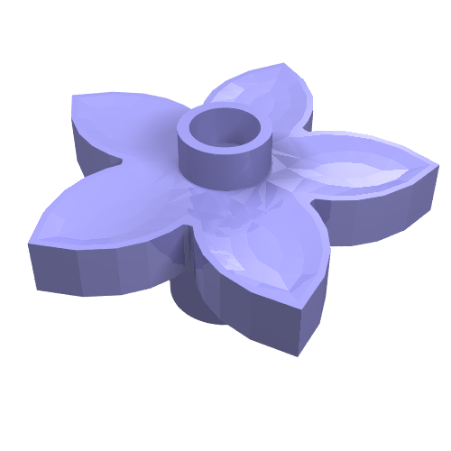 Duplo Plant, Flower with 1 Top Stud