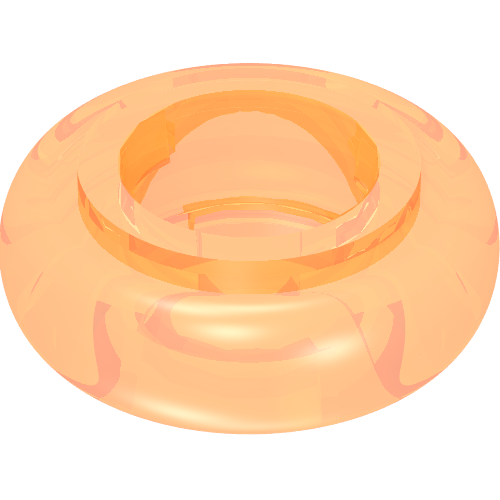 Clikits Bead, Ring, Thick Small with Hole