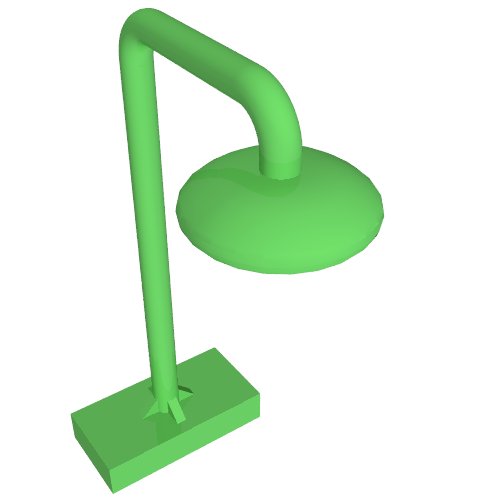 Duplo Shower Head on Stand