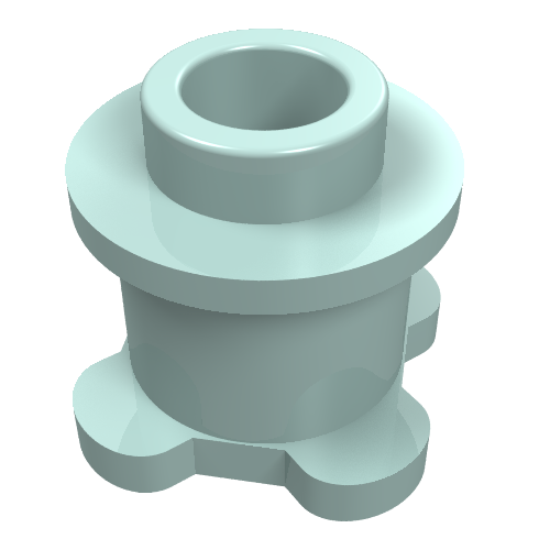 Belville / Scala, Brick Round 1 x 1 x 2/3 Round