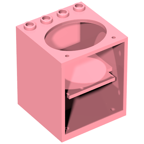 Belville, Cupboard 4 x 4 x 4 with Elliptical Hole for Sink