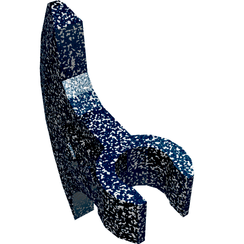 Weapon Axe Head, Clip-on (Viking) [Thick Clip]