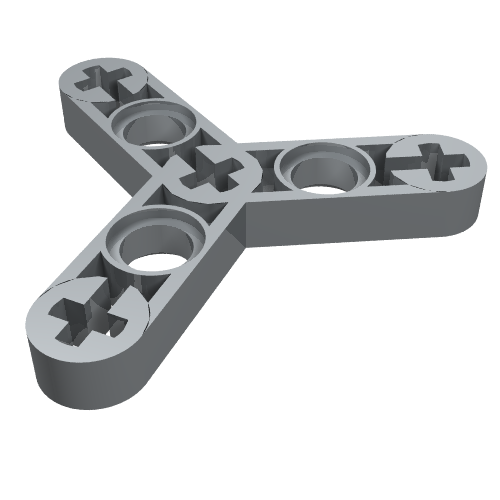 Technic Beam Rotor 3 Blade Thin