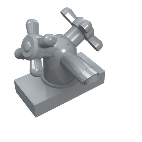 Tap 1 x 2 with Dual Handles