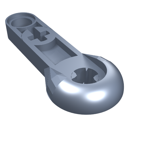 Technic Rotation Joint [Half-Ball 3L Thin Beam]