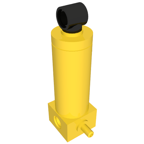 Pneumatic Cylinder with 1 Inlet Medium (48mm)