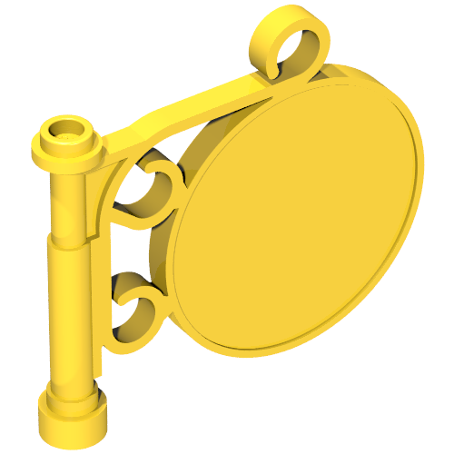 Road Sign Round on Pole [Fabuland]