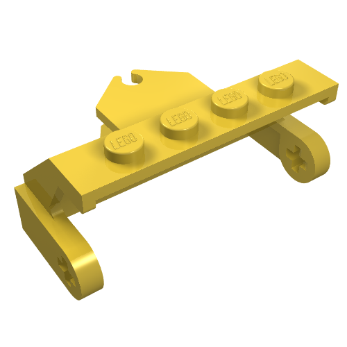 Street Sweeper Brush Holder with Hinge Fitting