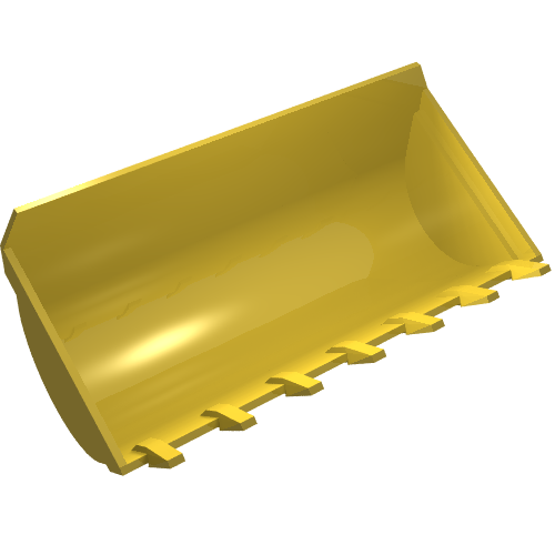 Technic Digger Bucket 8 x 14 with 7 teeth
