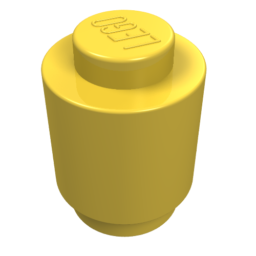 Brick Round 1 x 1 Solid Stud