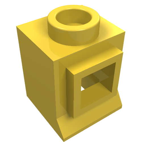 Window 1 x 1 x 1 Classic with Short Sill, No Glass